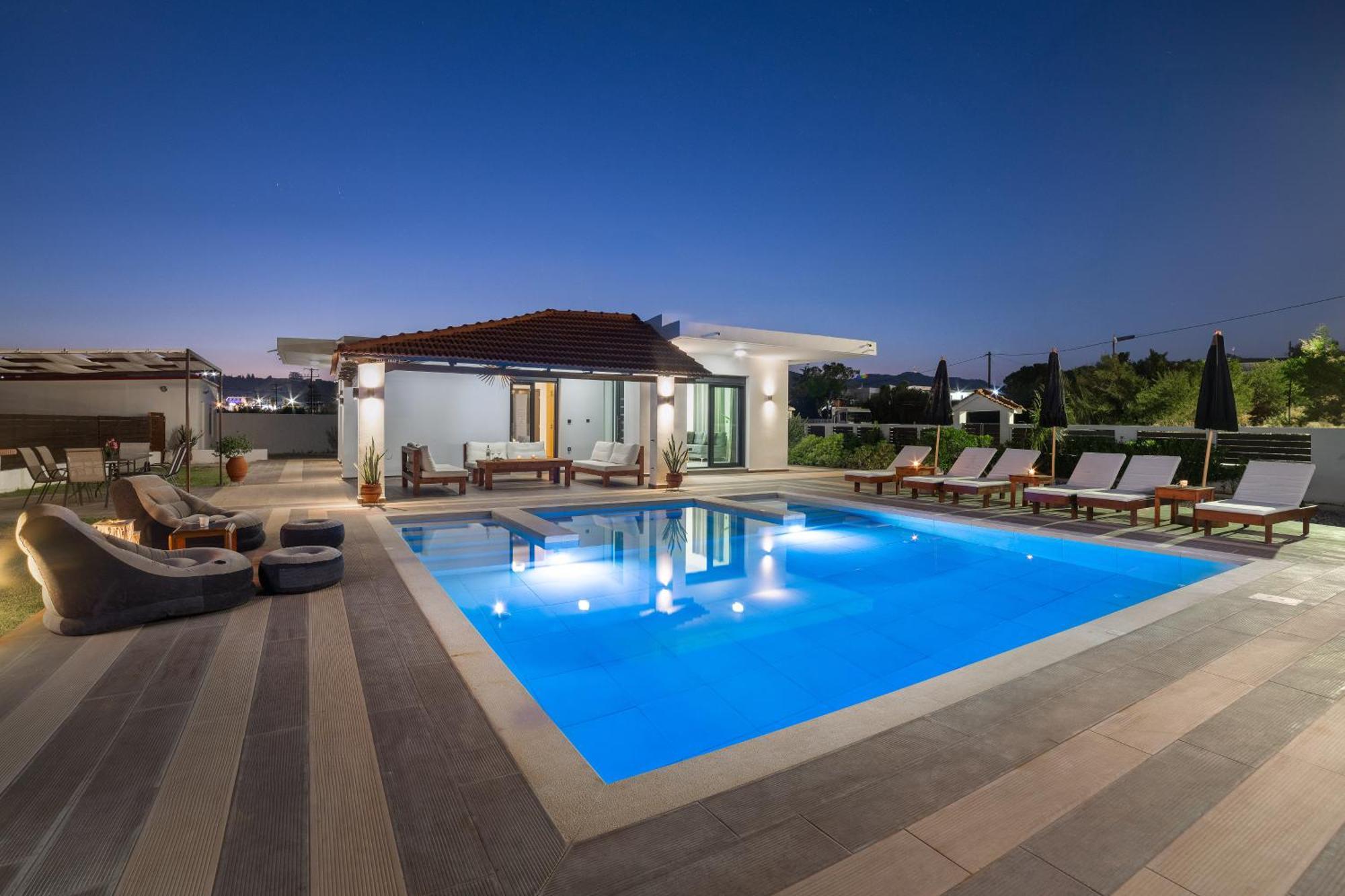 Elysian Villa Afantou Extérieur photo